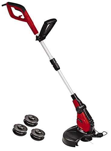 Einhell Elektro Rasentrimmer GC-ET 4530 Set (Motorkopf 4-fach neigbar & 180° drehbar, Alu-Führungsholm stufenlos teleskopierbar, Flowerguard) im Sale